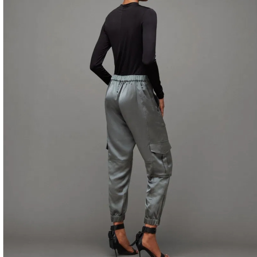 ALLSAINTS Astarte Cargo Trousers (Sz 2) - Picture 8 of 12